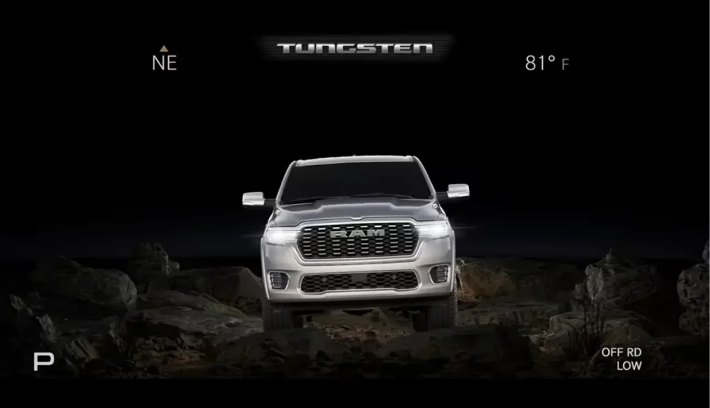 RAM 1500 – partea frontală
